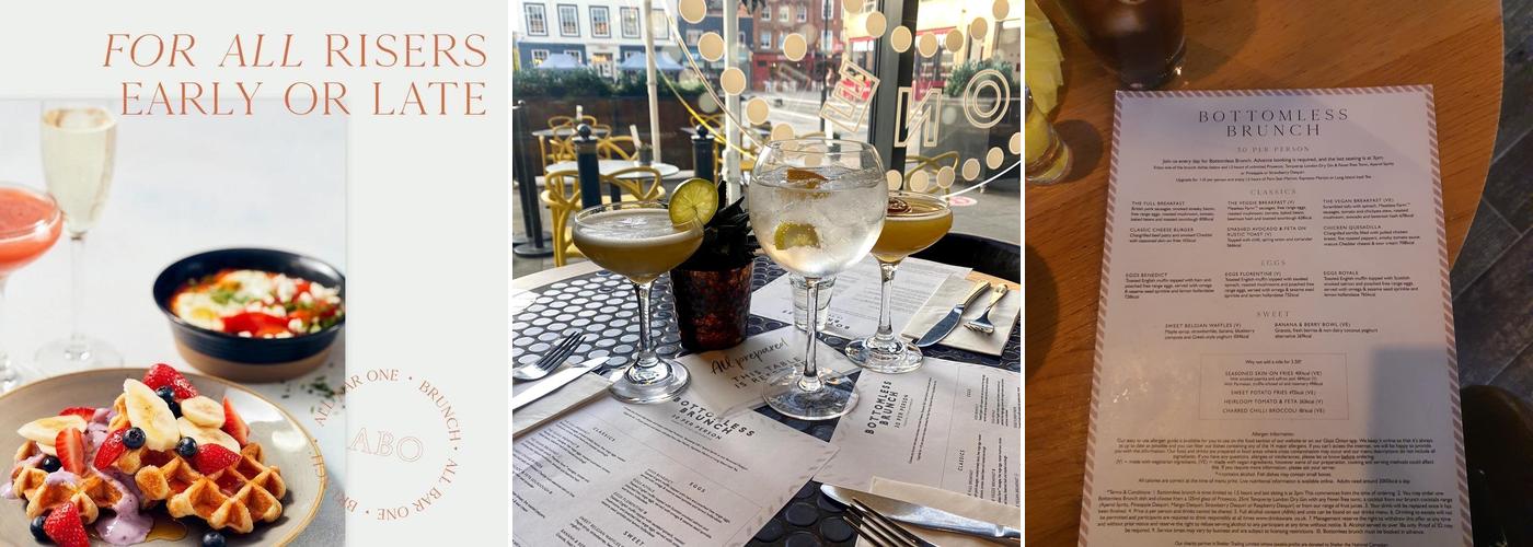 All Bar One Worcester Menu