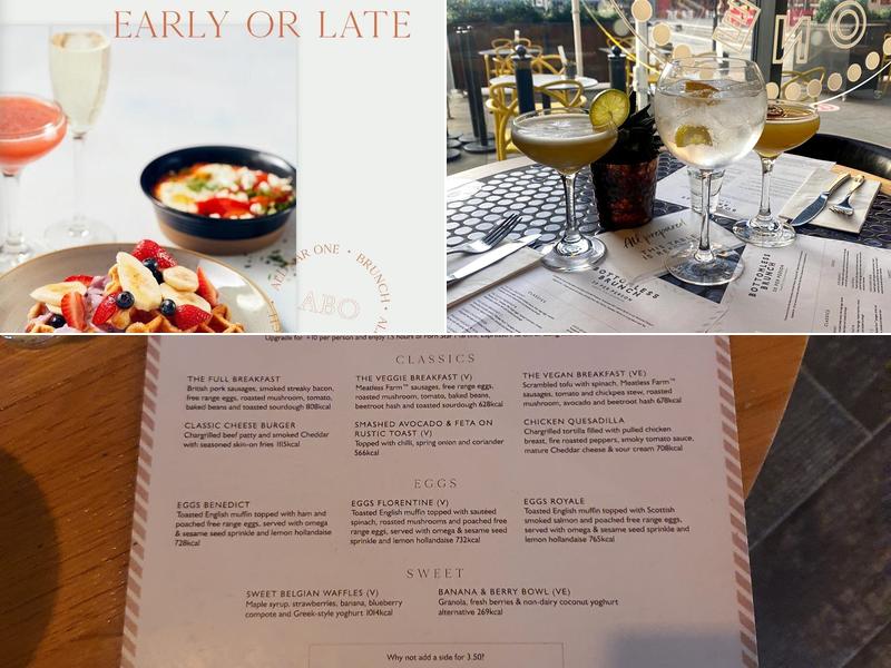 All Bar One Worcester Menu