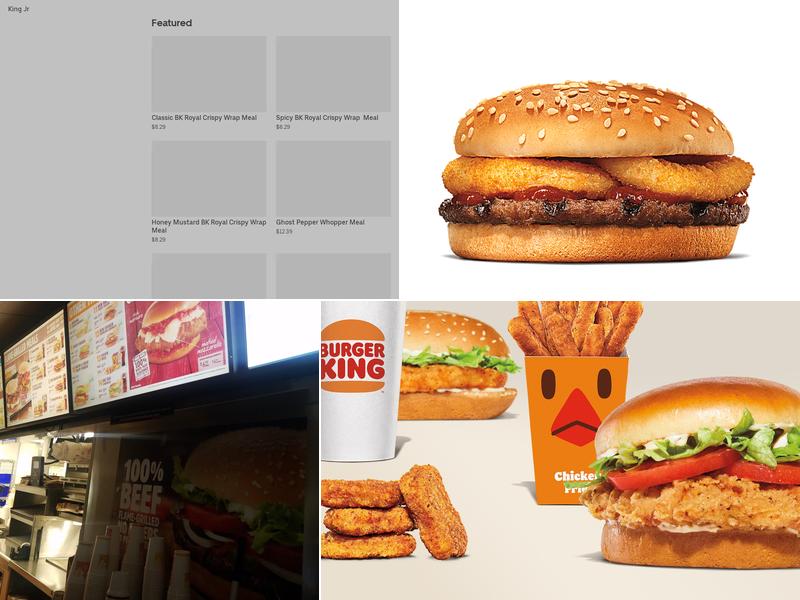 Burger King Menu