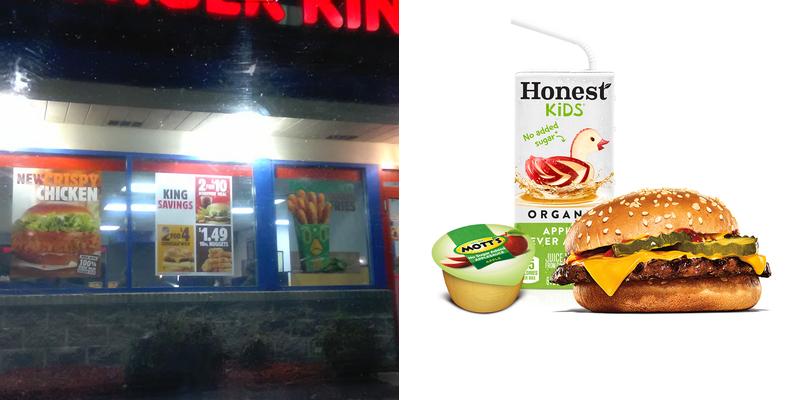 Burger King Menu