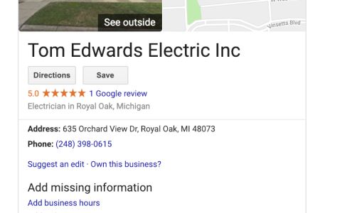 Tom Edwards Electric Inc