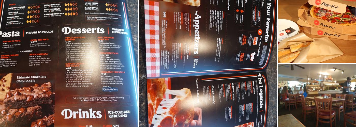 Pizza Hut Menu