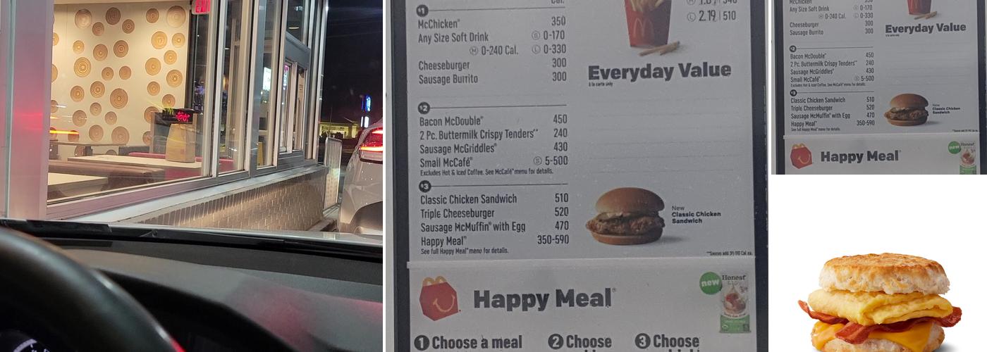McDonald's Menu