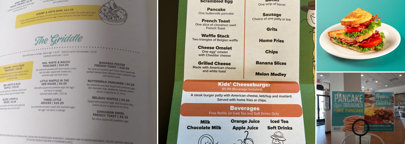 Eggs Up Grill Menu
