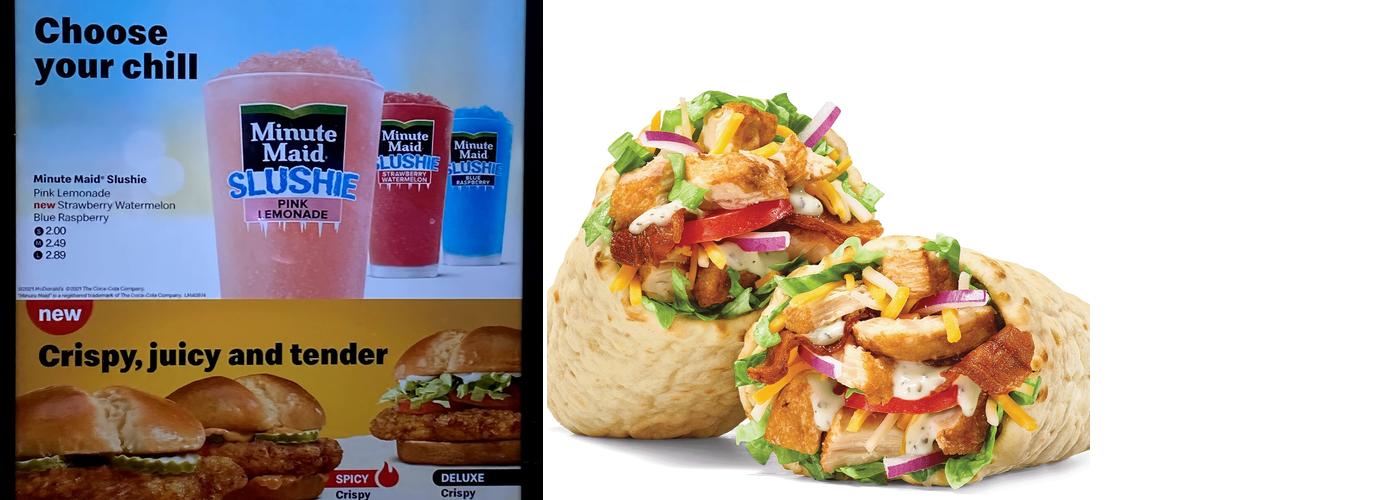 Subway Menu