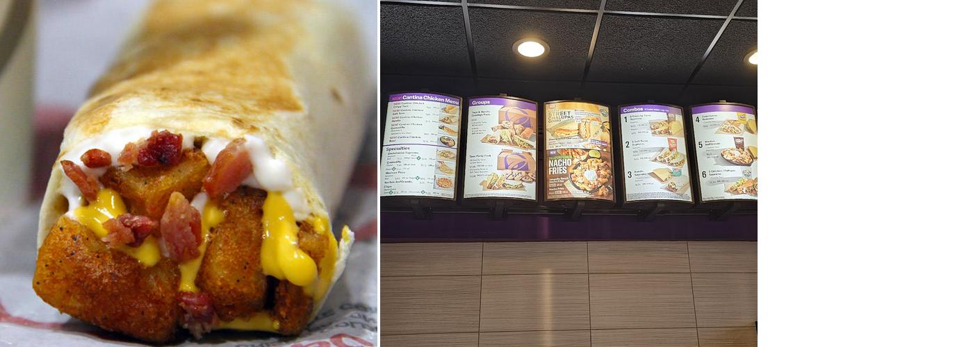 Taco Bell Menu