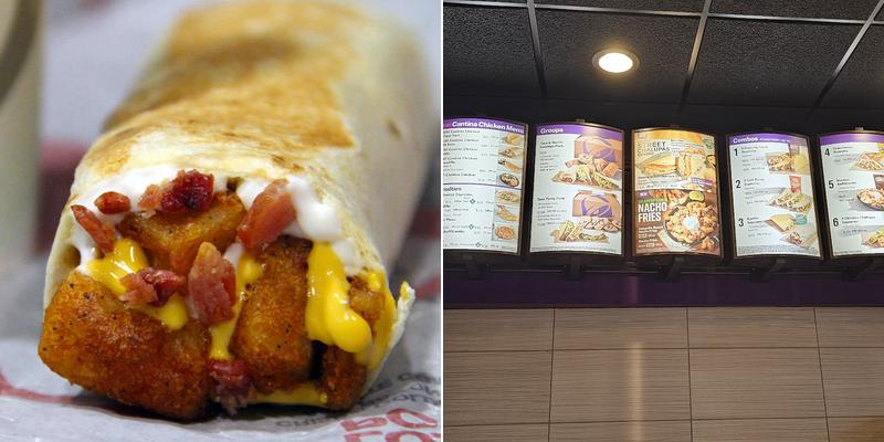 Taco Bell Menu