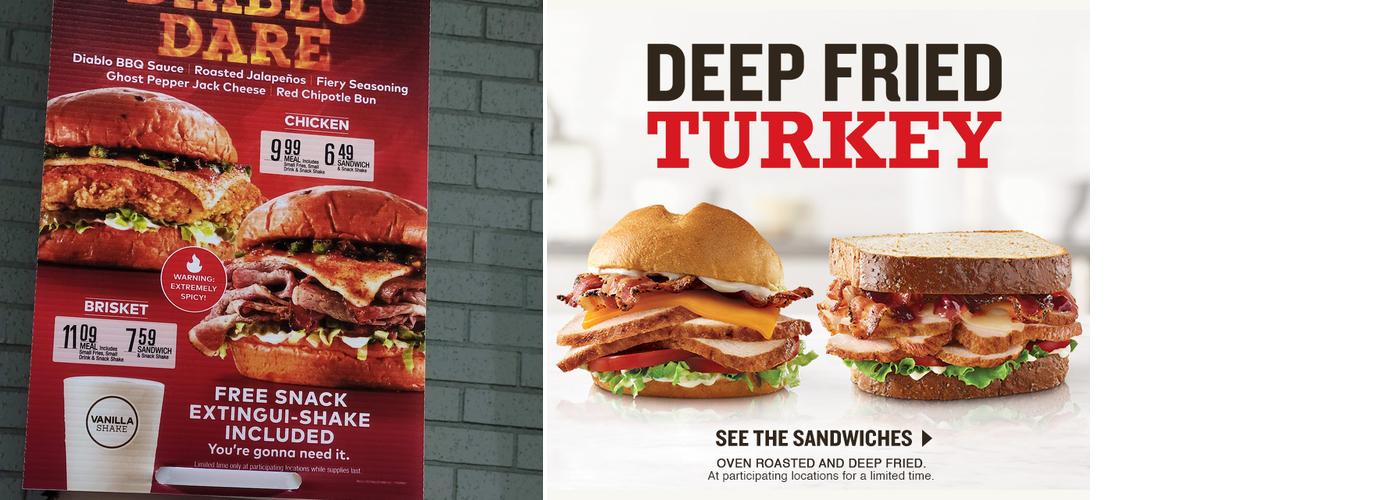 Arby's Menu
