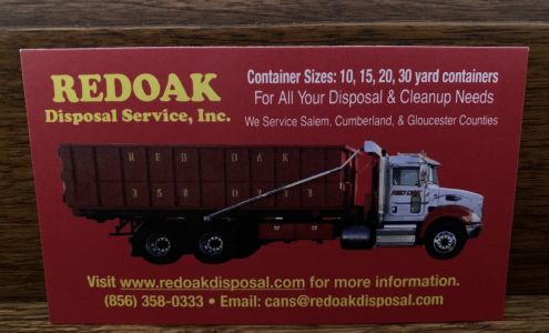 Red Oak Disposal 138 Bridgeton Rd, Elmer New Jersey 08318