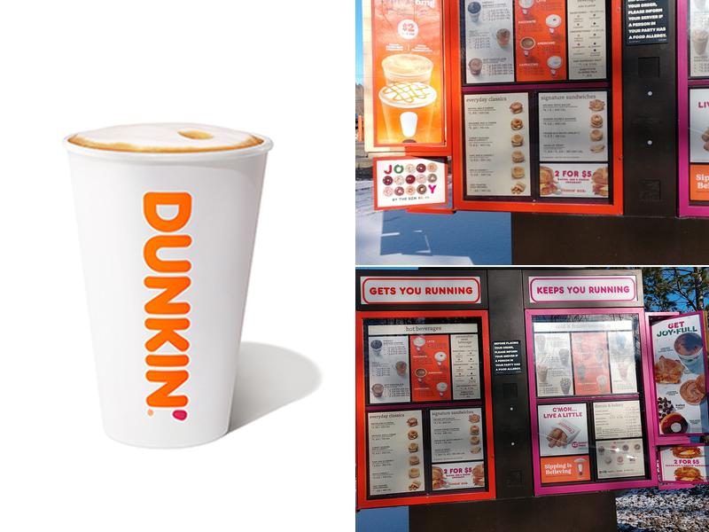 Dunkin' Menu
