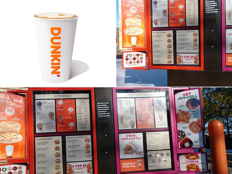 Dunkin' Menu