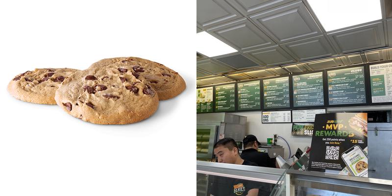 Subway Menu