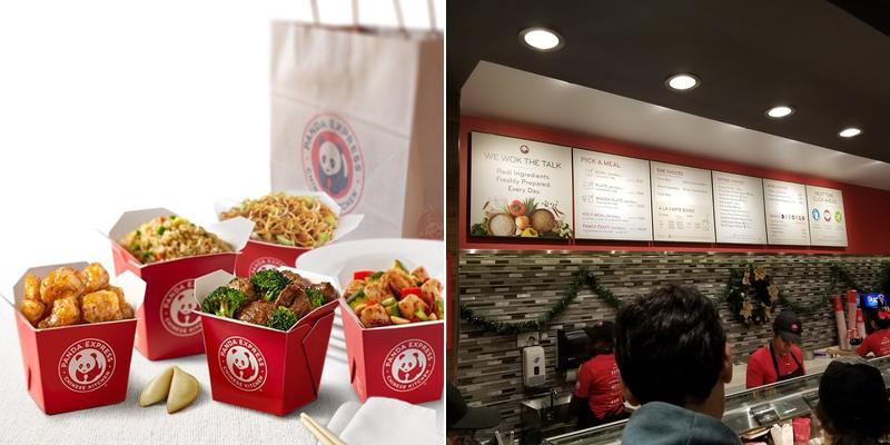 Panda Express Menu