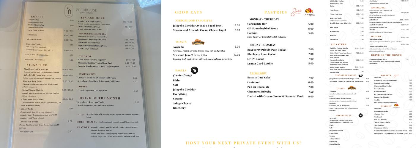 Minnow Menu