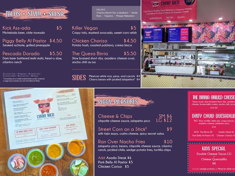 Chulo Taco Menu
