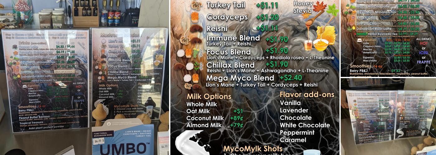 Myco Cafe Menu