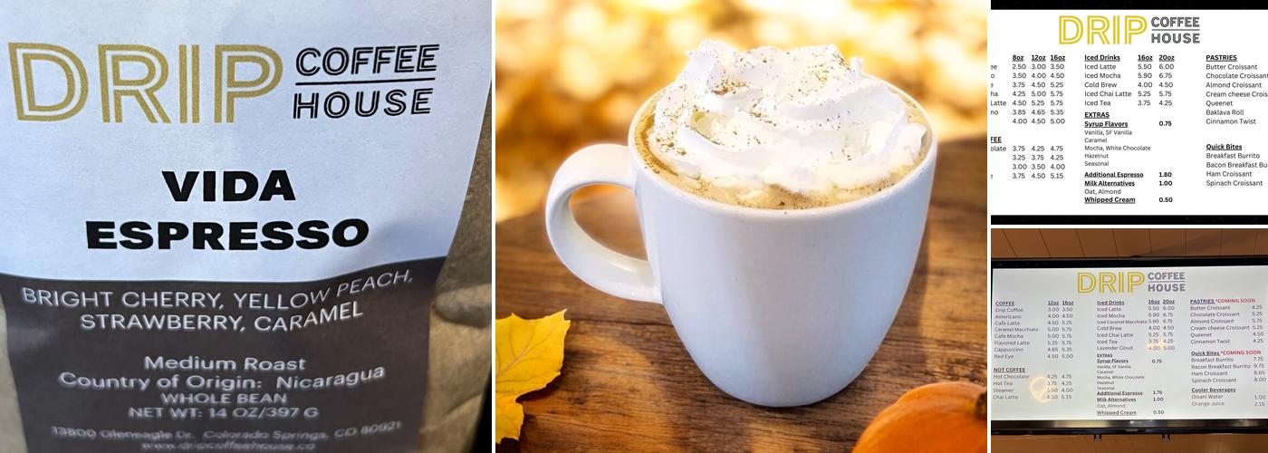 Drip Coffee House Menu