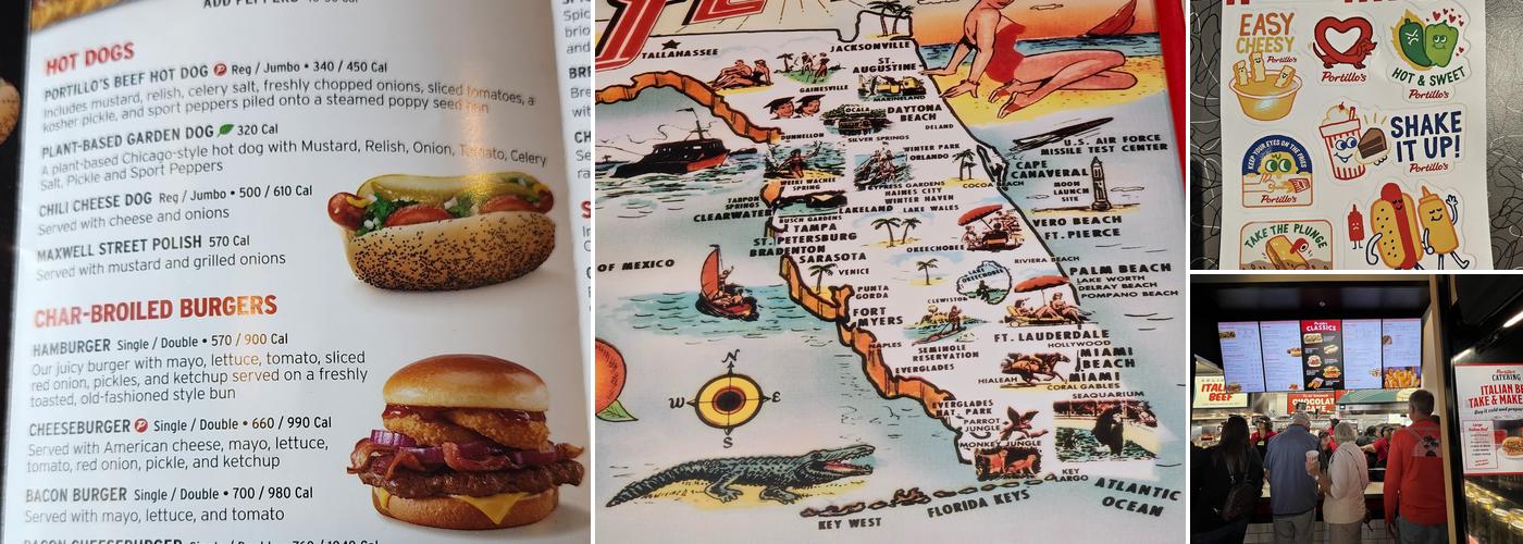 Portillo's Clermont Menu