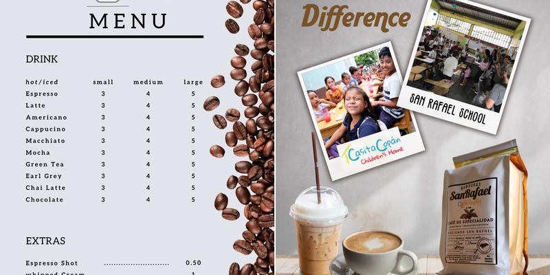 Thrive Cafe Menu