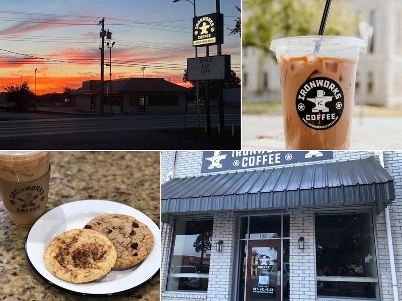 Ironworks Coffee Drive Thru 914 S Main St, Weatherford