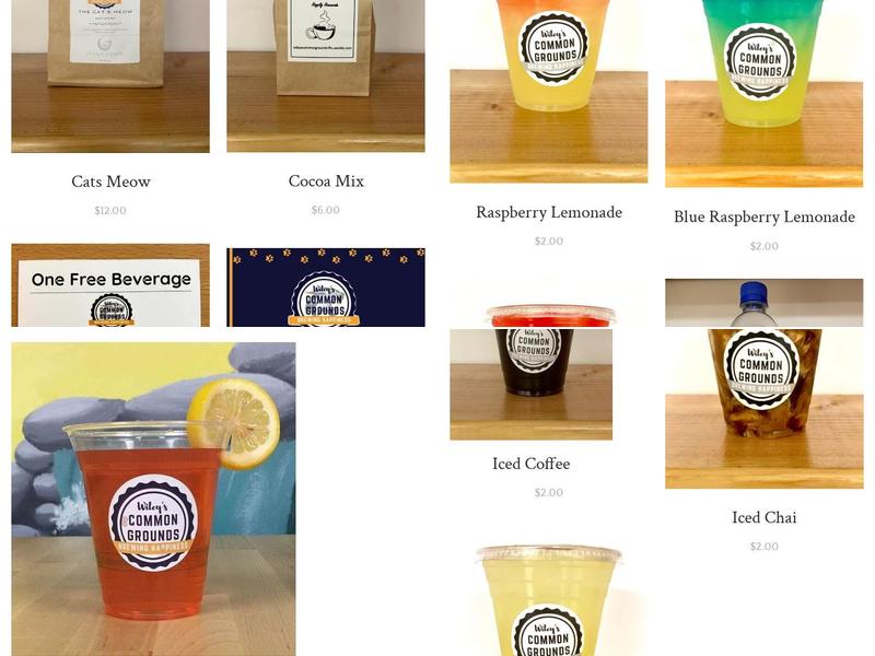 Wiley's Common Grounds Menu