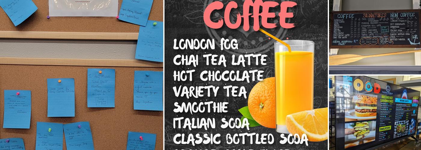 Nautical Coffee Co. Menu