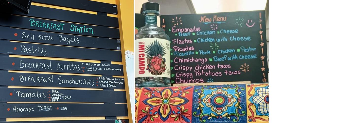 Arandas Mexican Cuisine, Montpelier Menu