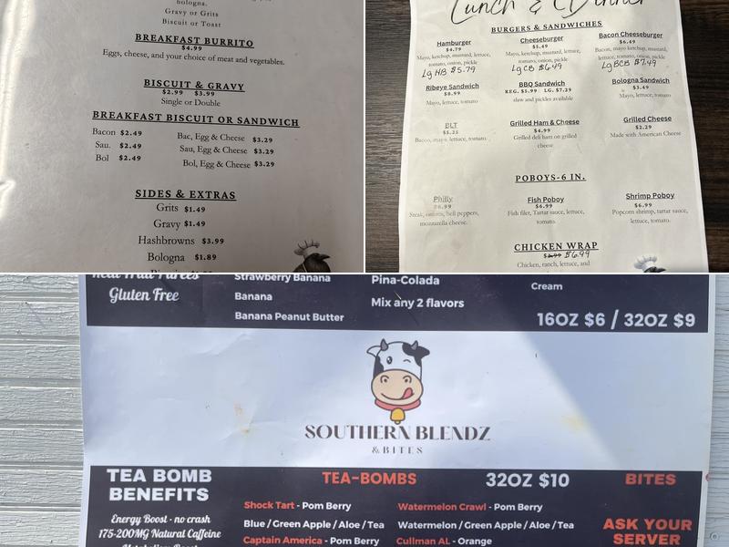 The Chubby Crow Menu