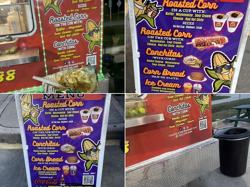 Chuchos MTY Roasted Corn Menu