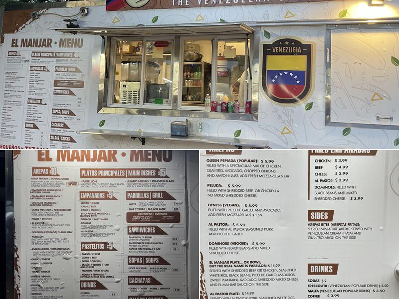El Manjar Menu