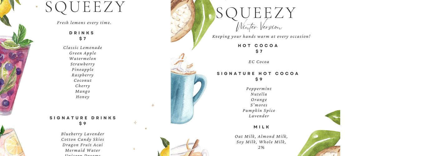 EC Squeezy Menu