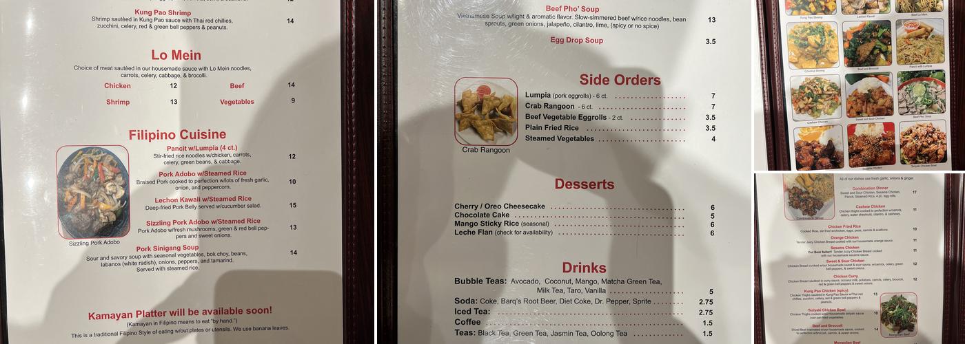 Melanie's Kitchen Asian Cuisine Hays Menu