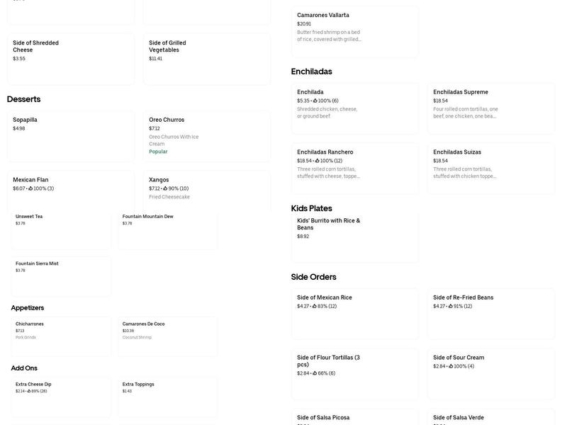 Hunt Brothers Pizza Menu