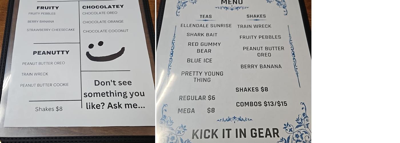 Kick It In Gear Menu