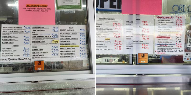 La Gueras Kitchen Menu