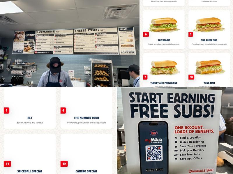 Jersey Mike's Subs Menu