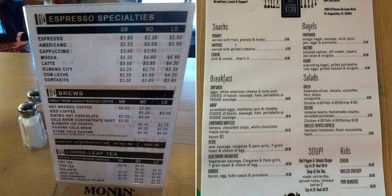 FHK Burger House Menu