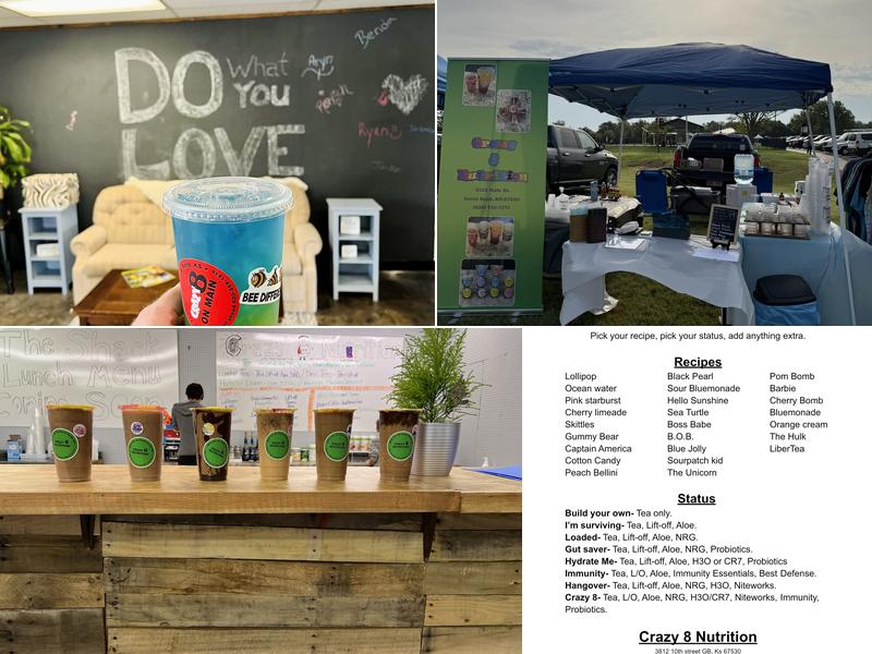 Crazy 8 Nutrition 2122 Main Street, Great Bend