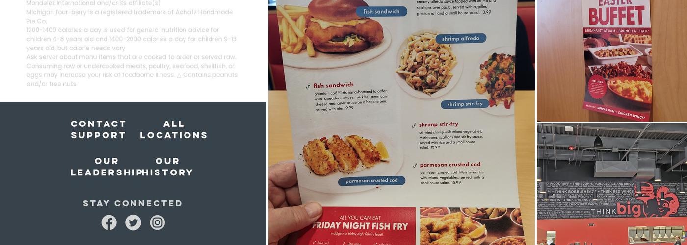 Big Boy Menu