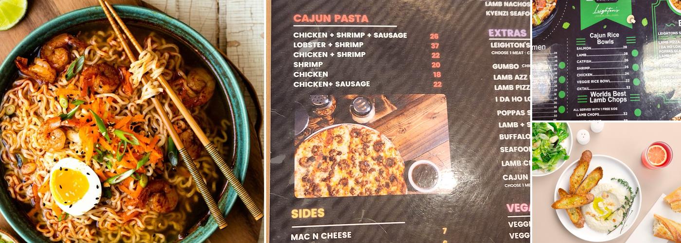 Leighton's Menu
