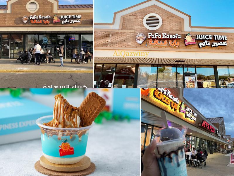 Juice time & Papa kunafa | عصير تايم & بابا كنافة