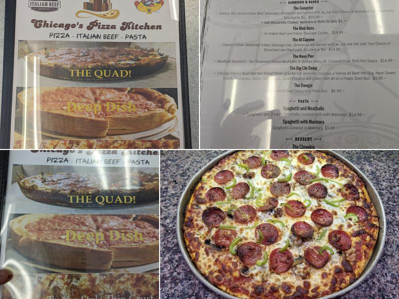Chicago's Pizza Kitchen Menu