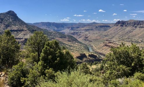 Salt River Canyon View Point Whiteriver