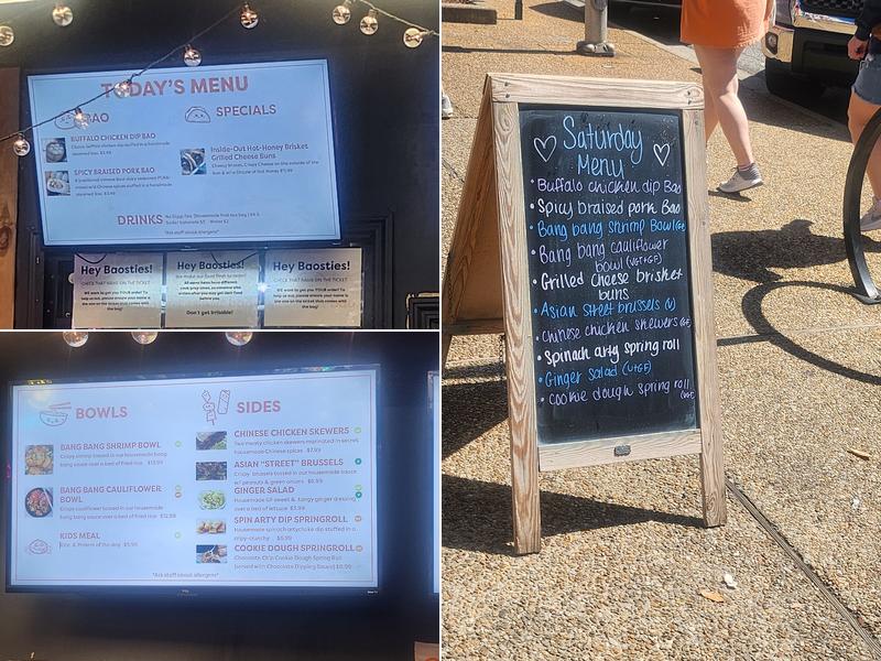 THE IRRITABLE bao Menu