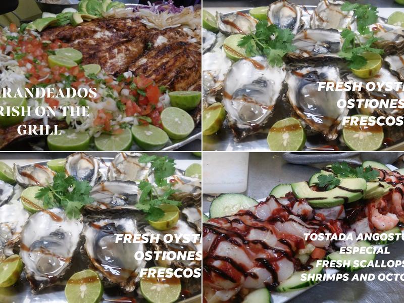 Mariscos del pacifico