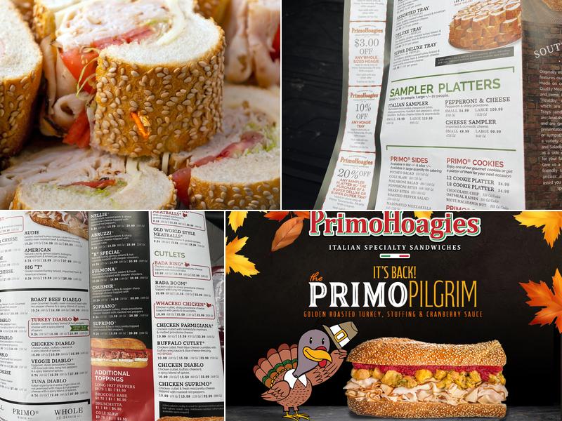 PrimoHoagies Menu