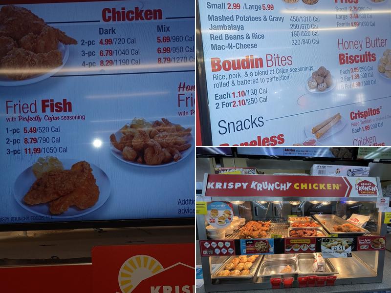 krispy krunchy chicken Menu