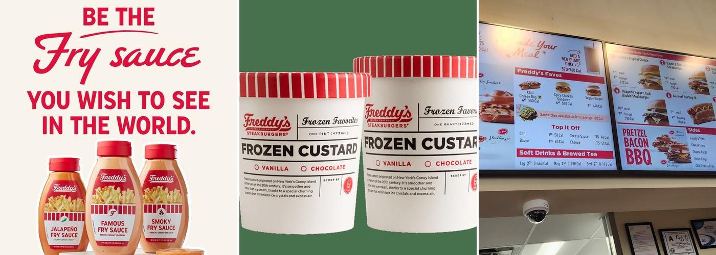 Freddy's Frozen Custard & Steakburgers Menu