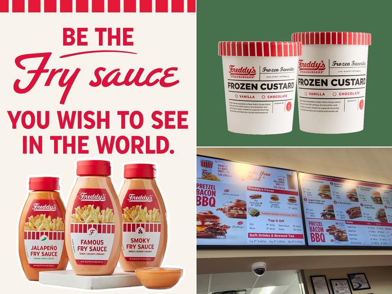 Freddy's Frozen Custard & Steakburgers Menu