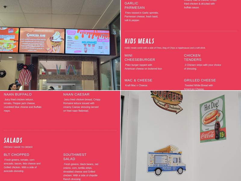 Twisted Burger Fox Lake Menu